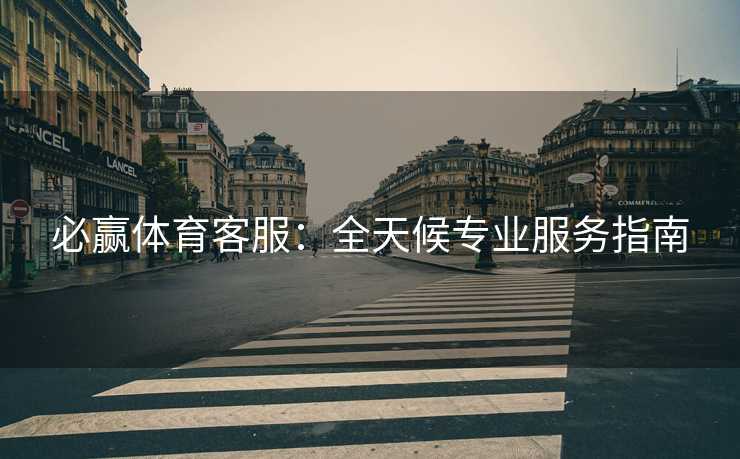必赢体育客服：全天候专业服务指南